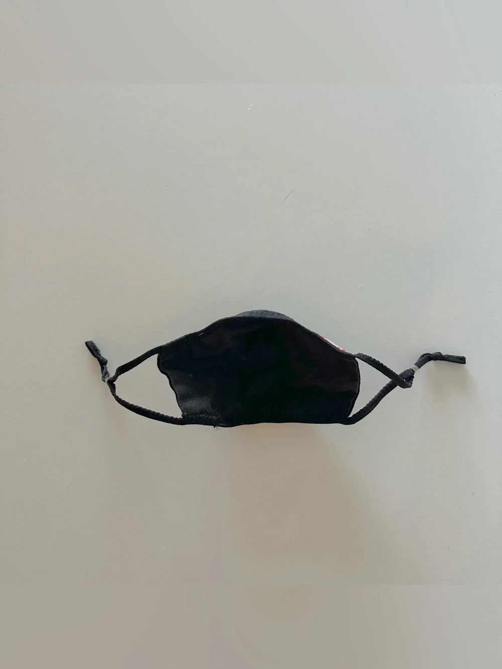 Chrome Industries Cycling Biking Face Mask Black Cotton Canvas Adjustable Fit